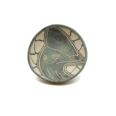 Vanessa Cannon - Kurranji (Cassowary) Ceramic Bowl - 926-24