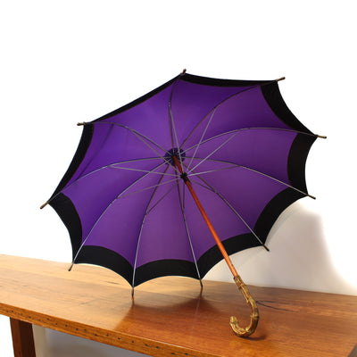 Dixie Textiles & Fibre Art Mora-Igra Umbrellas [Exhibited] purple/black 