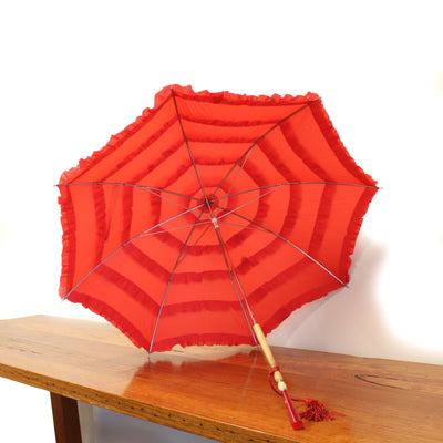 Can Can Textiles & Fibre Art Mora-Igra Umbrellas [Exhibited] red 