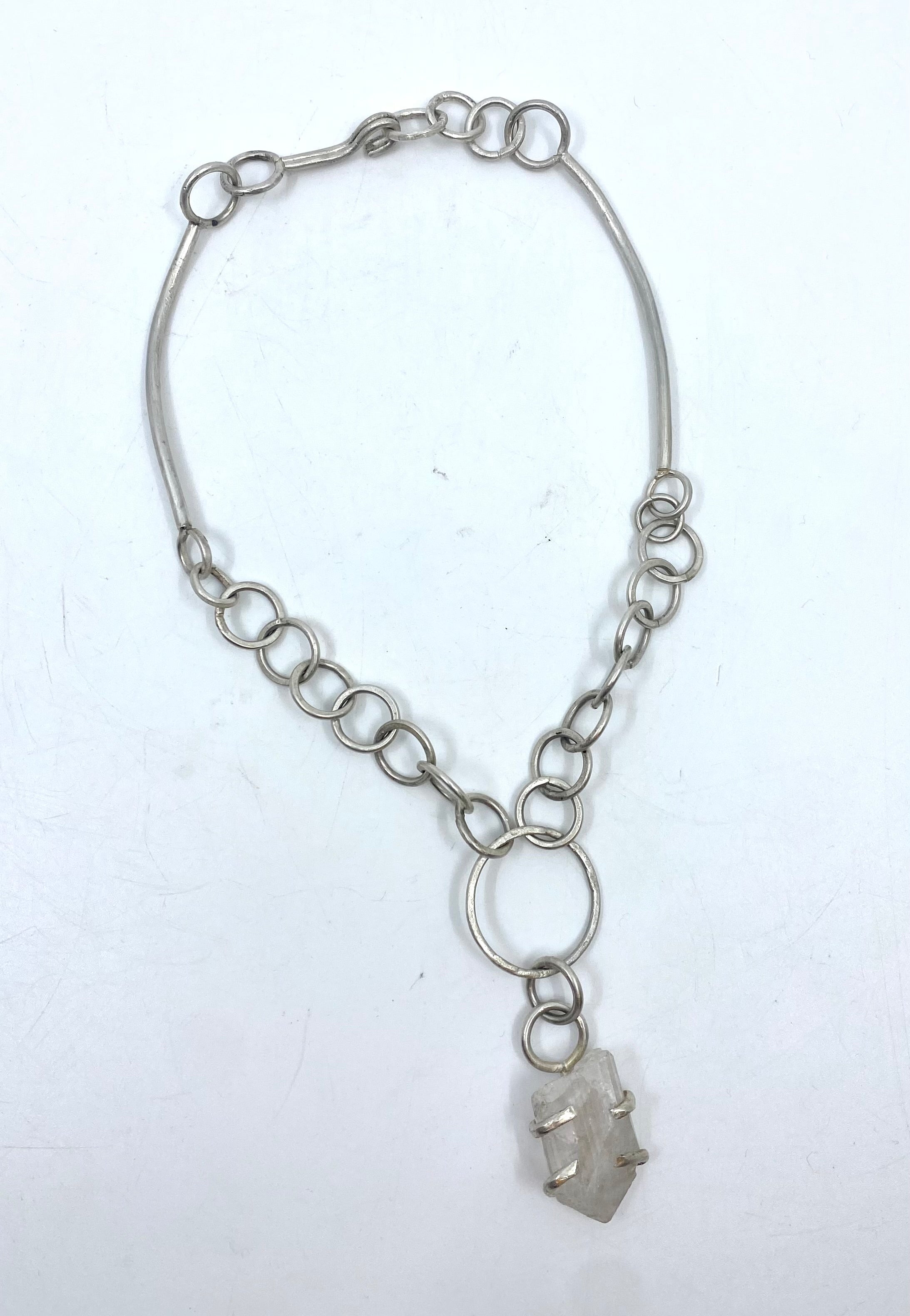 Danburite Chain Necklace Jewellery Seon-Im You 
