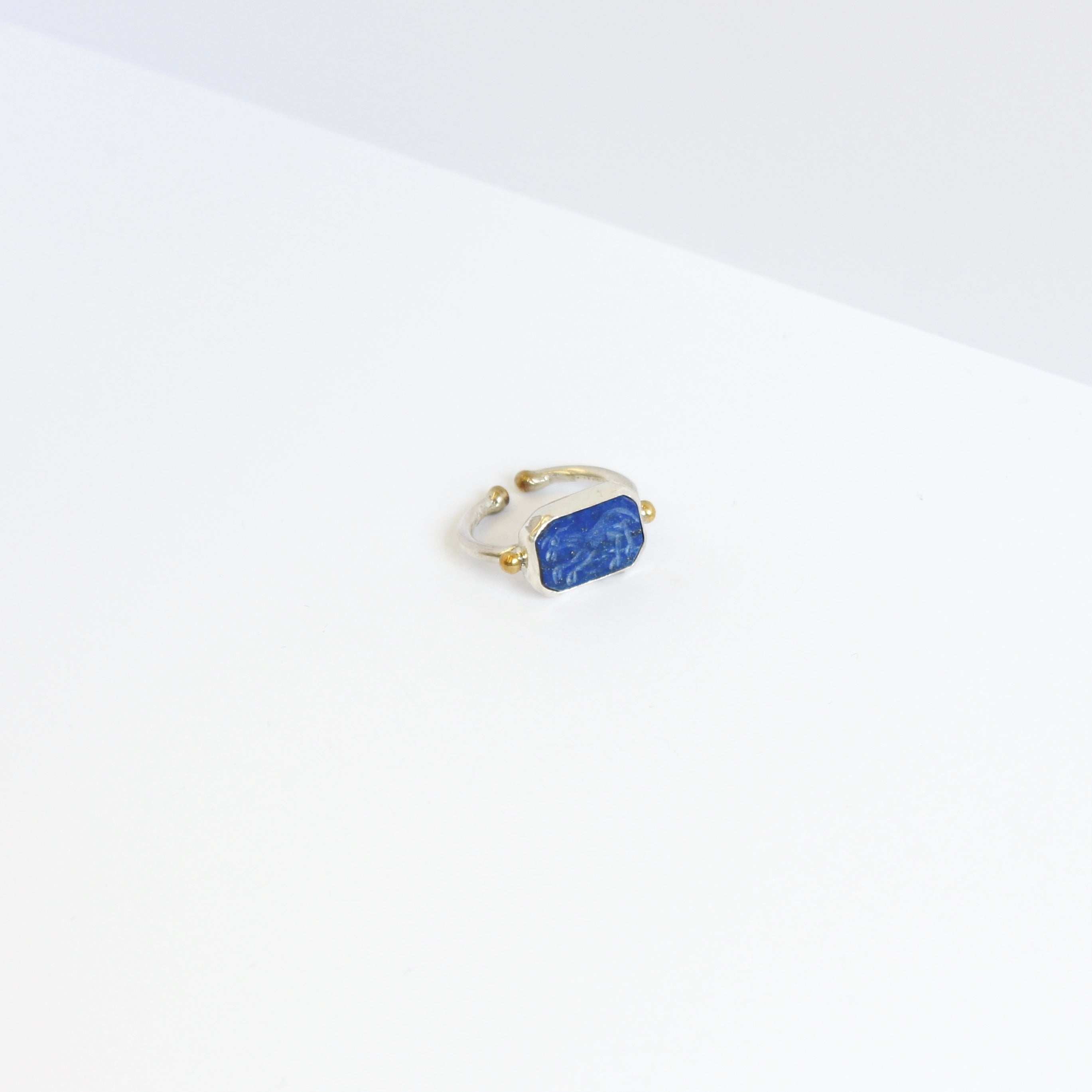 Lapiz Lazuli Silver Ring Jewellery ARTIZ Jewellery 