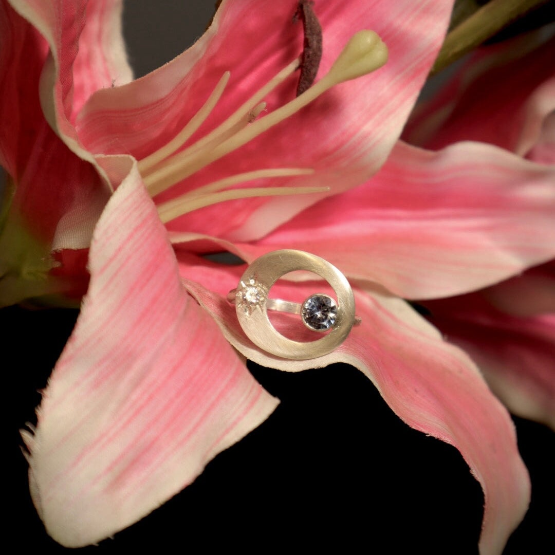Floating ring Jewellery Ella Christine Designs 