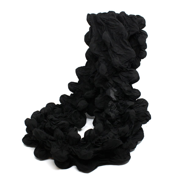 Shibori Scarf Bubble Jewellery MIKAs Black 