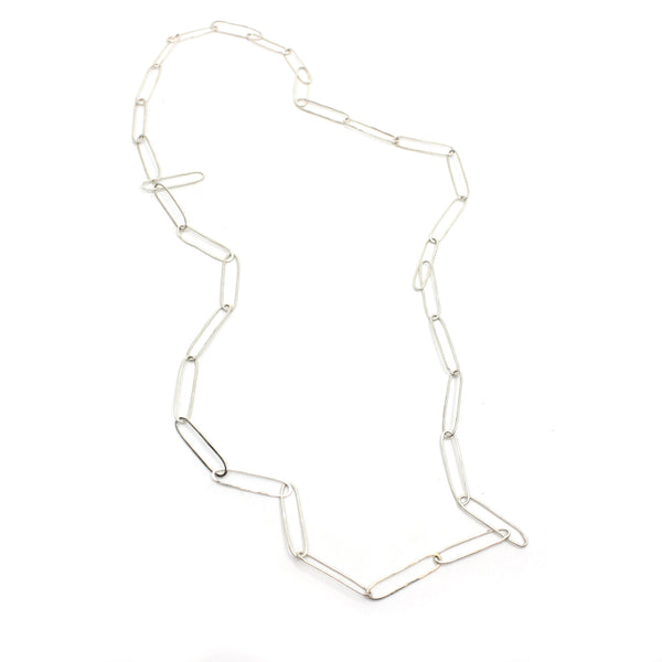 Paperclip Necklace Jewellery Two Plums Design 