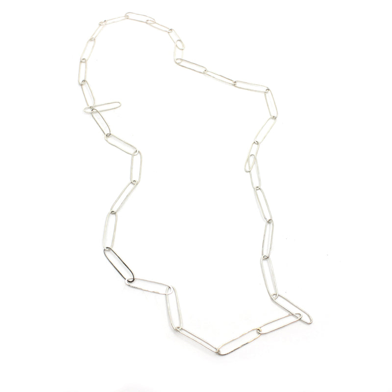 Paperclip Necklace Jewellery Two Plums Design 
