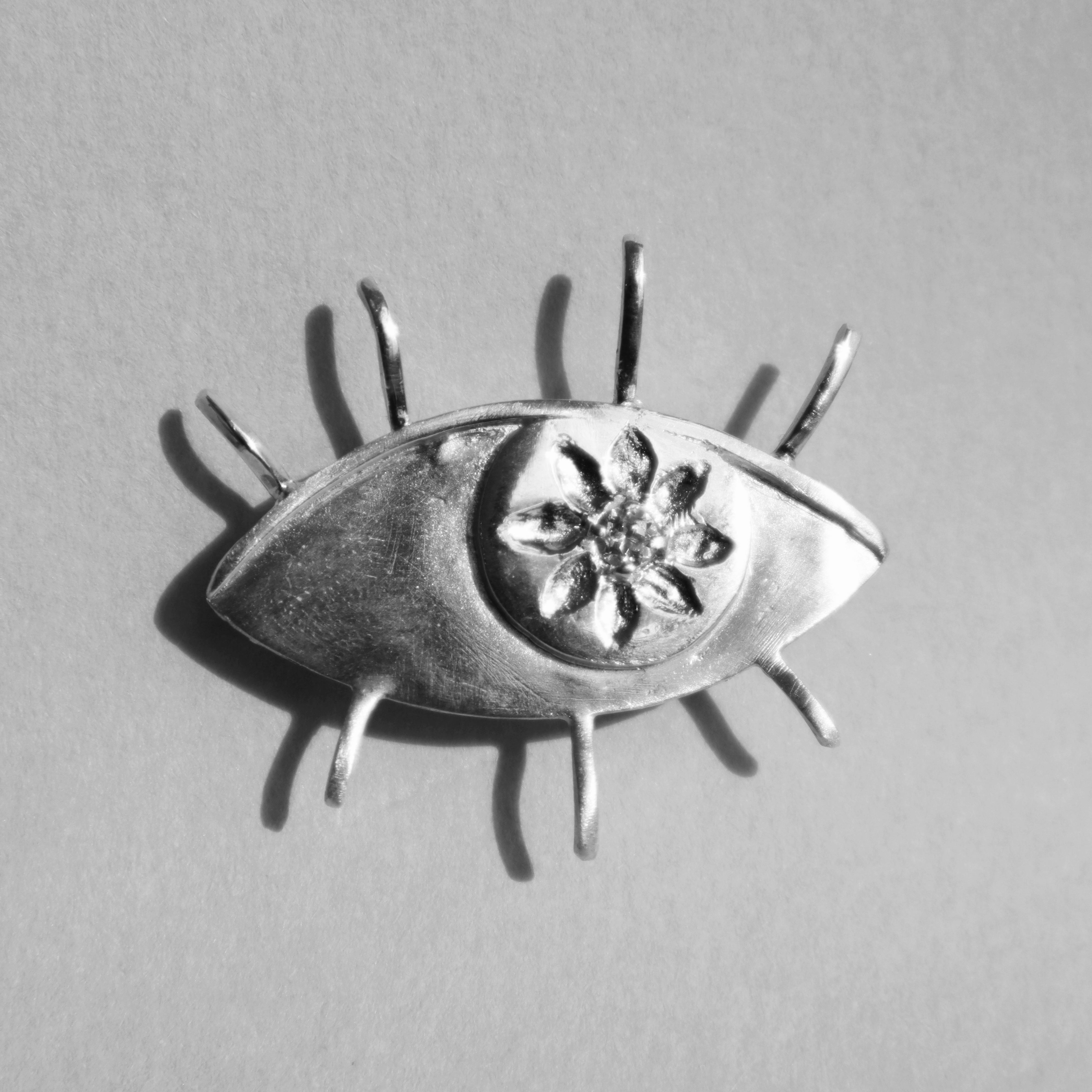 Eye brooch Jewellery Ella Christine Designs 