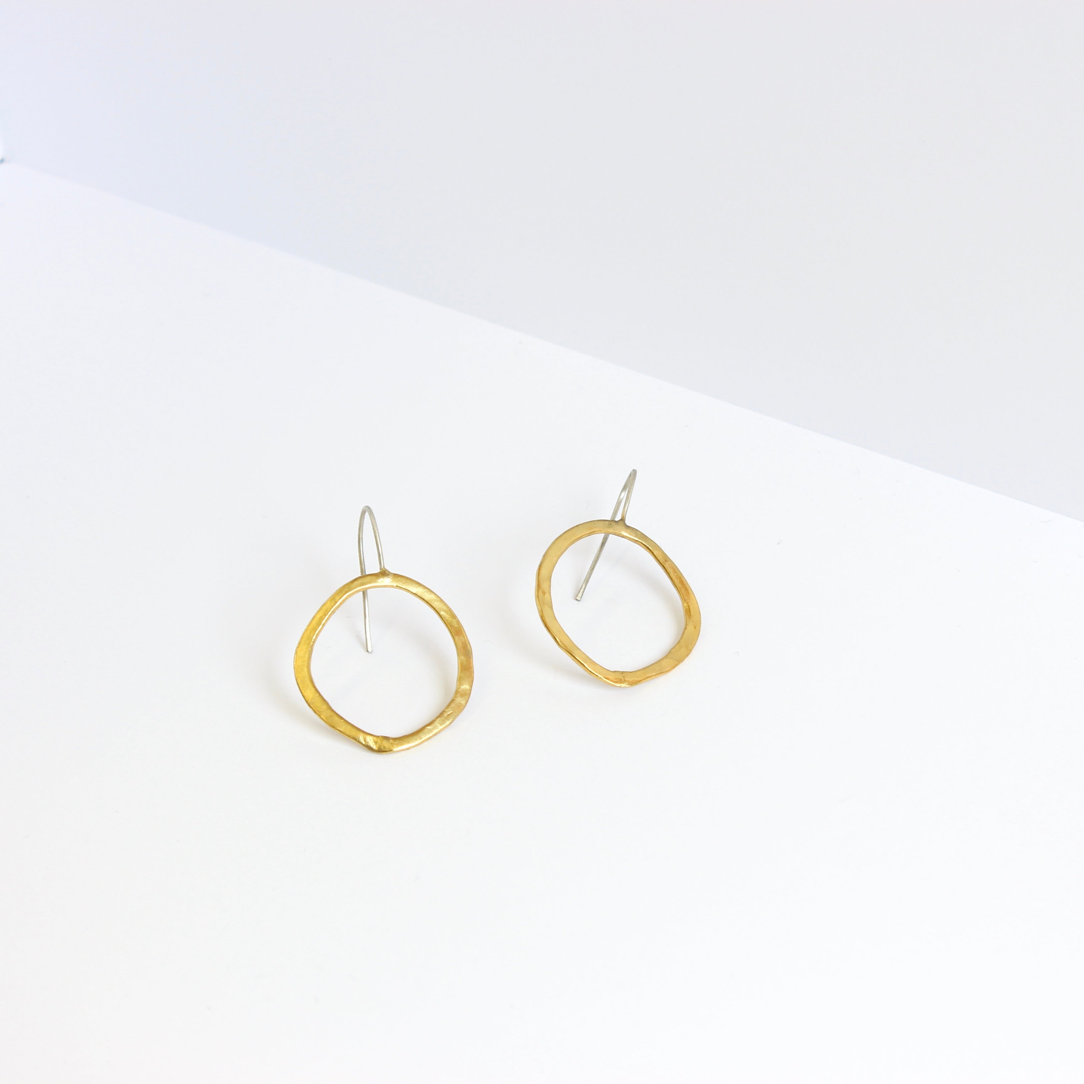 Round Hook Earrings Jewellery ARTIZ Jewellery 