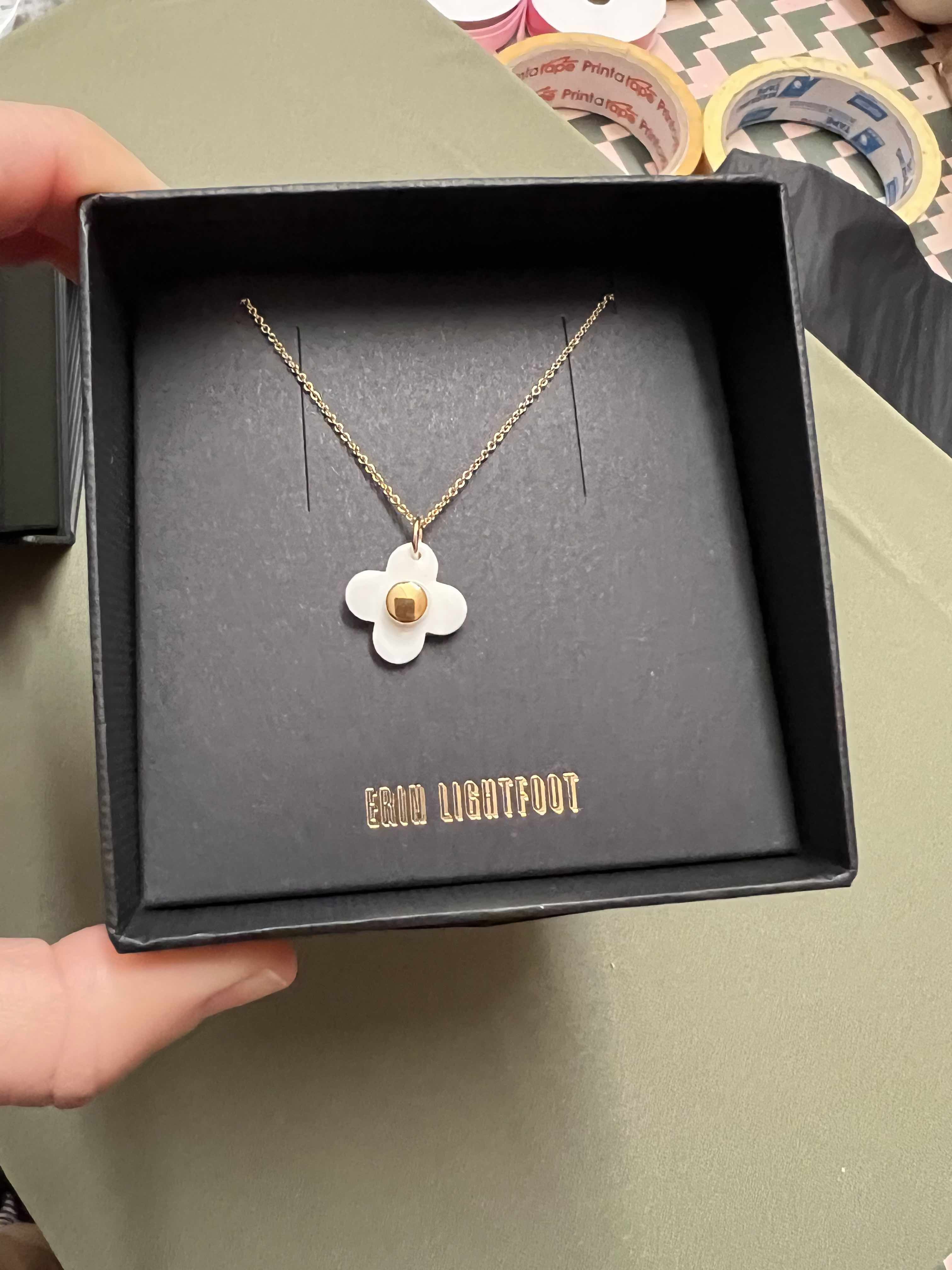 Flower Necklace Jewellery Erin Lightfoot 