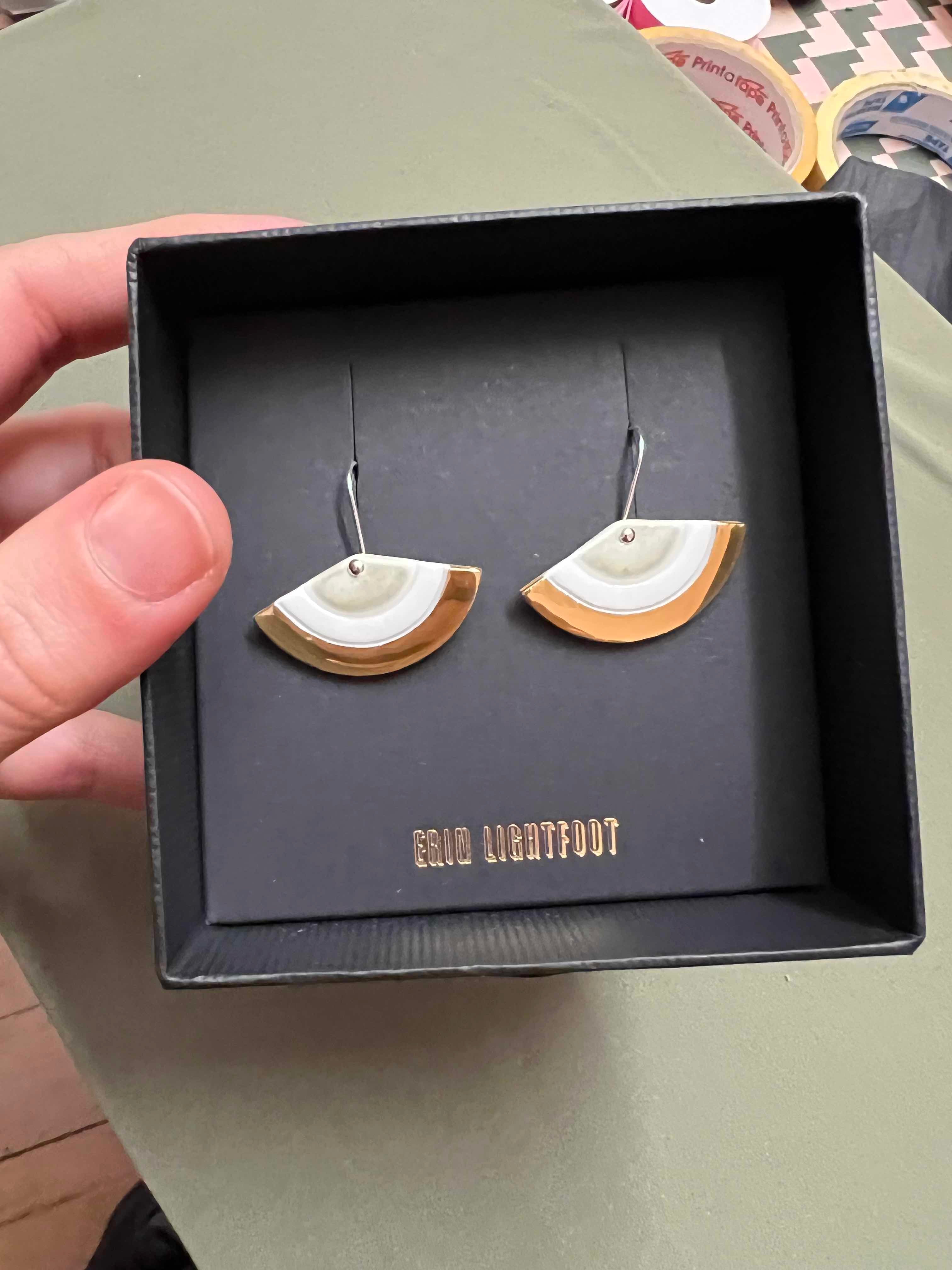 Fan Drops Jewellery Erin Lightfoot 