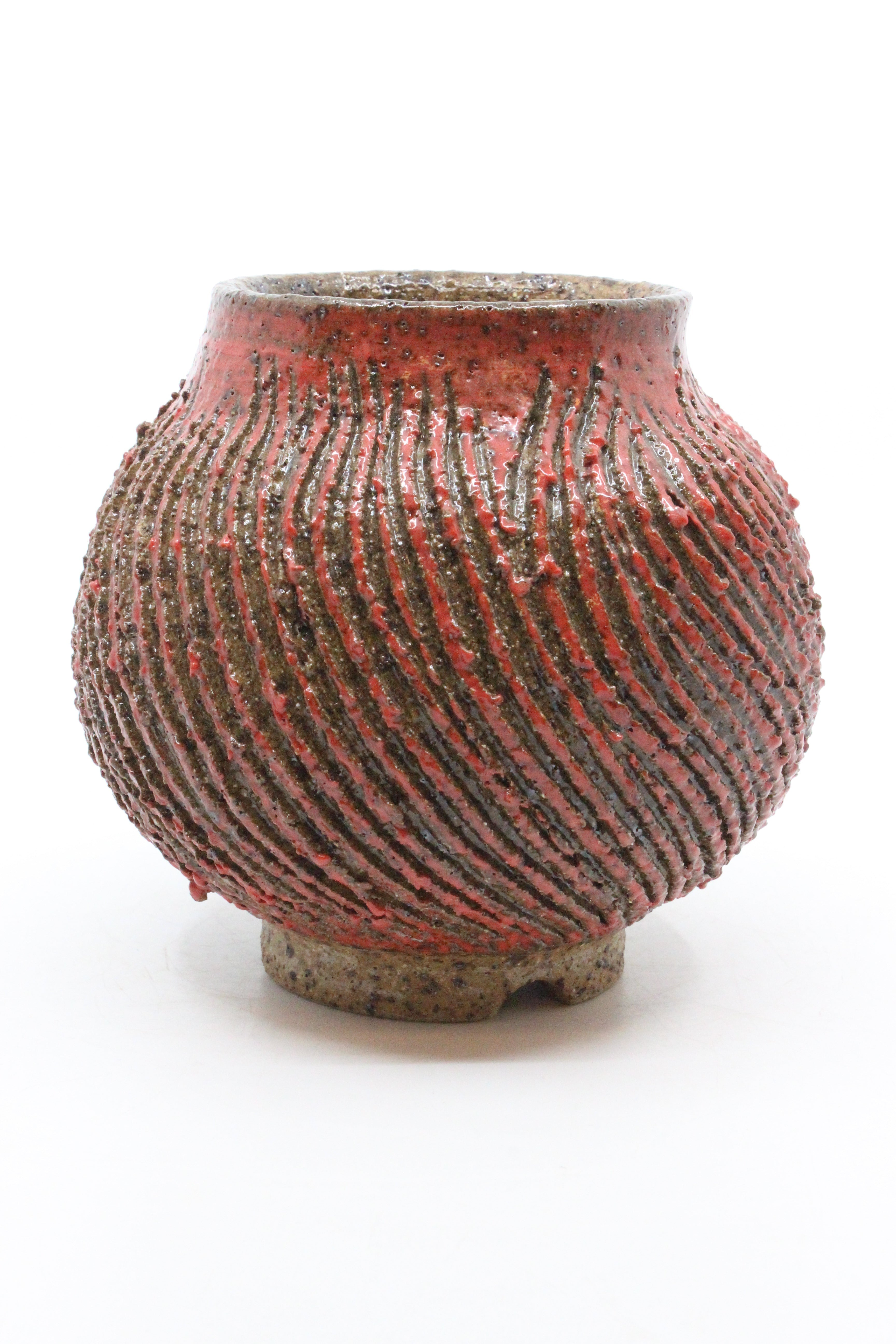 Textured Twist Vase - Medium Ceramics Peter Scott 