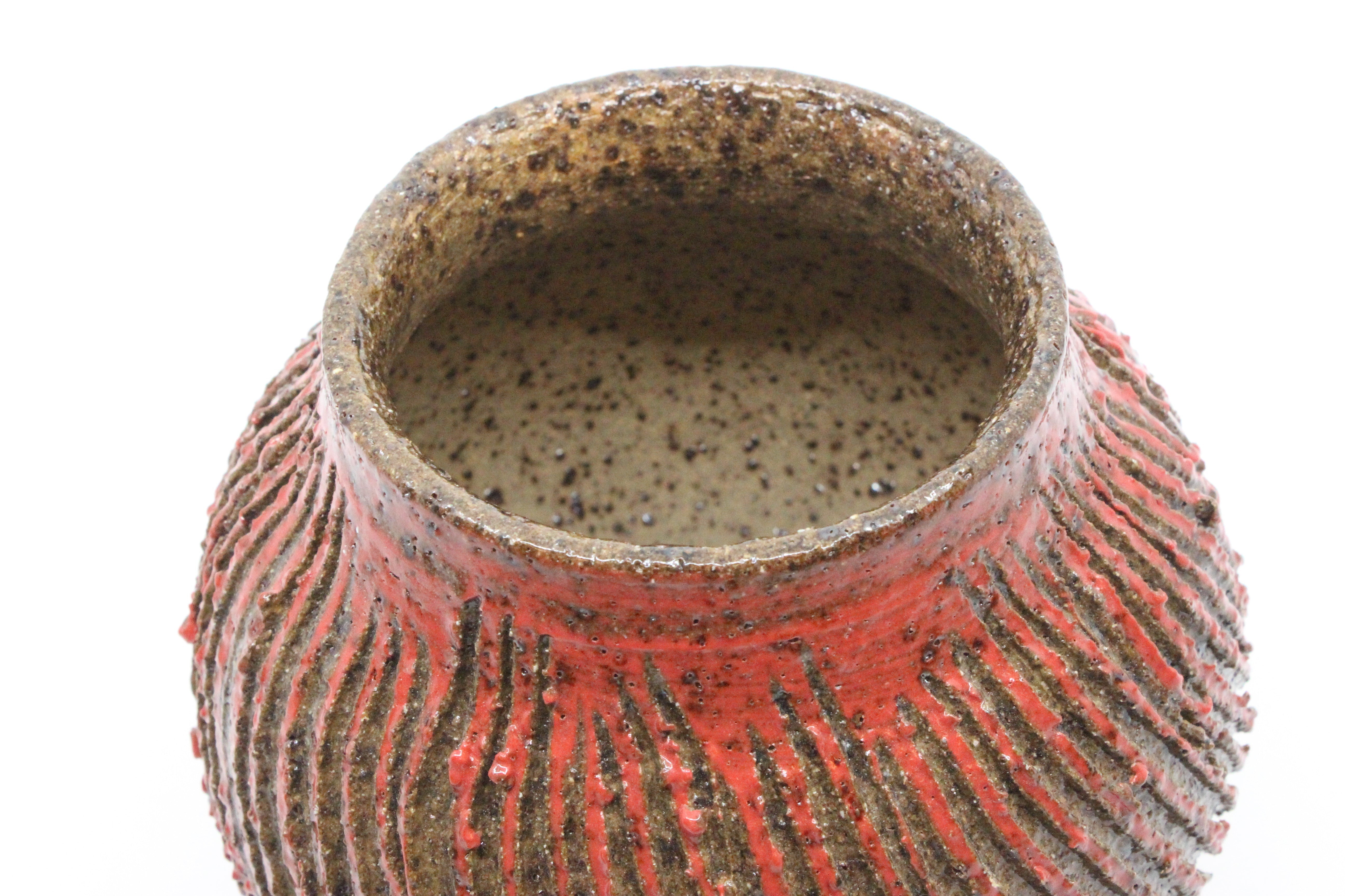 Textured Twist Vase - Medium Ceramics Peter Scott 