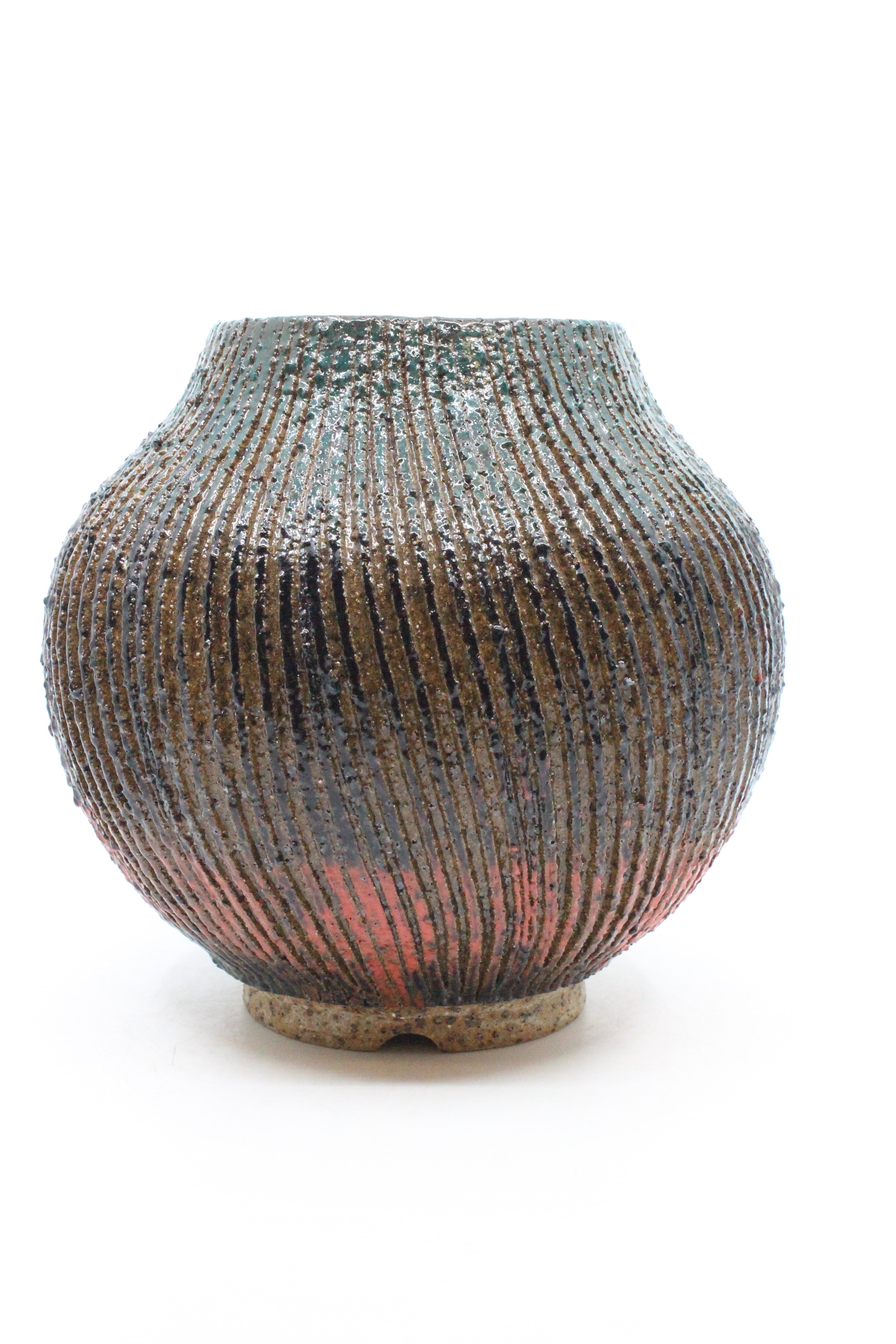 Textured Twist Vase - Large Ceramics Peter Scott 