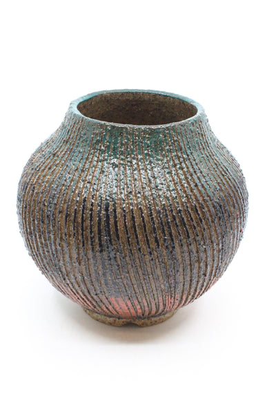 Textured Twist Vase - Large Ceramics Peter Scott 