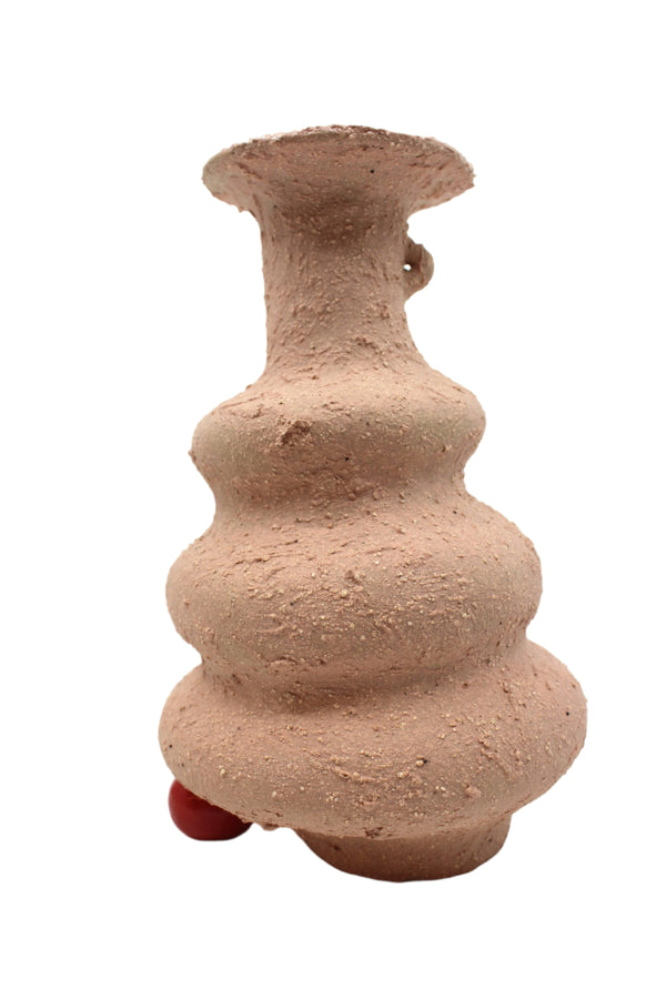 Pink Stucco Lean Vessel Ceramics Peta Berghofer 