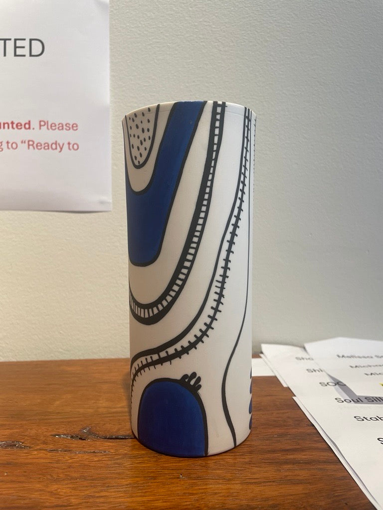 Aegean cylinder vase