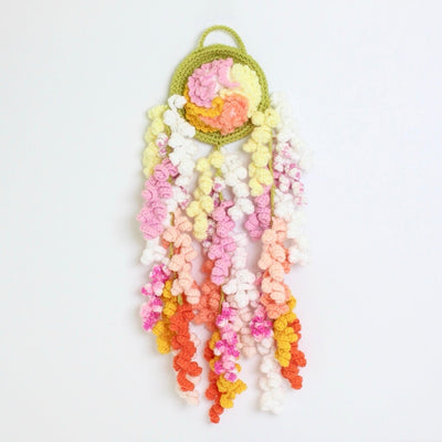 Crocheted Garland Curls