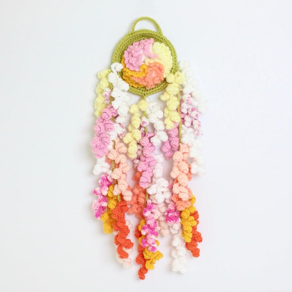 Crocheted Garland Curls Textiles & Fibre Millie Radovic 
