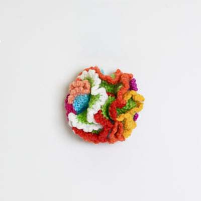 Bag decoration, Ruffled Coral Textiles & Fibre Millie Radovic #3 