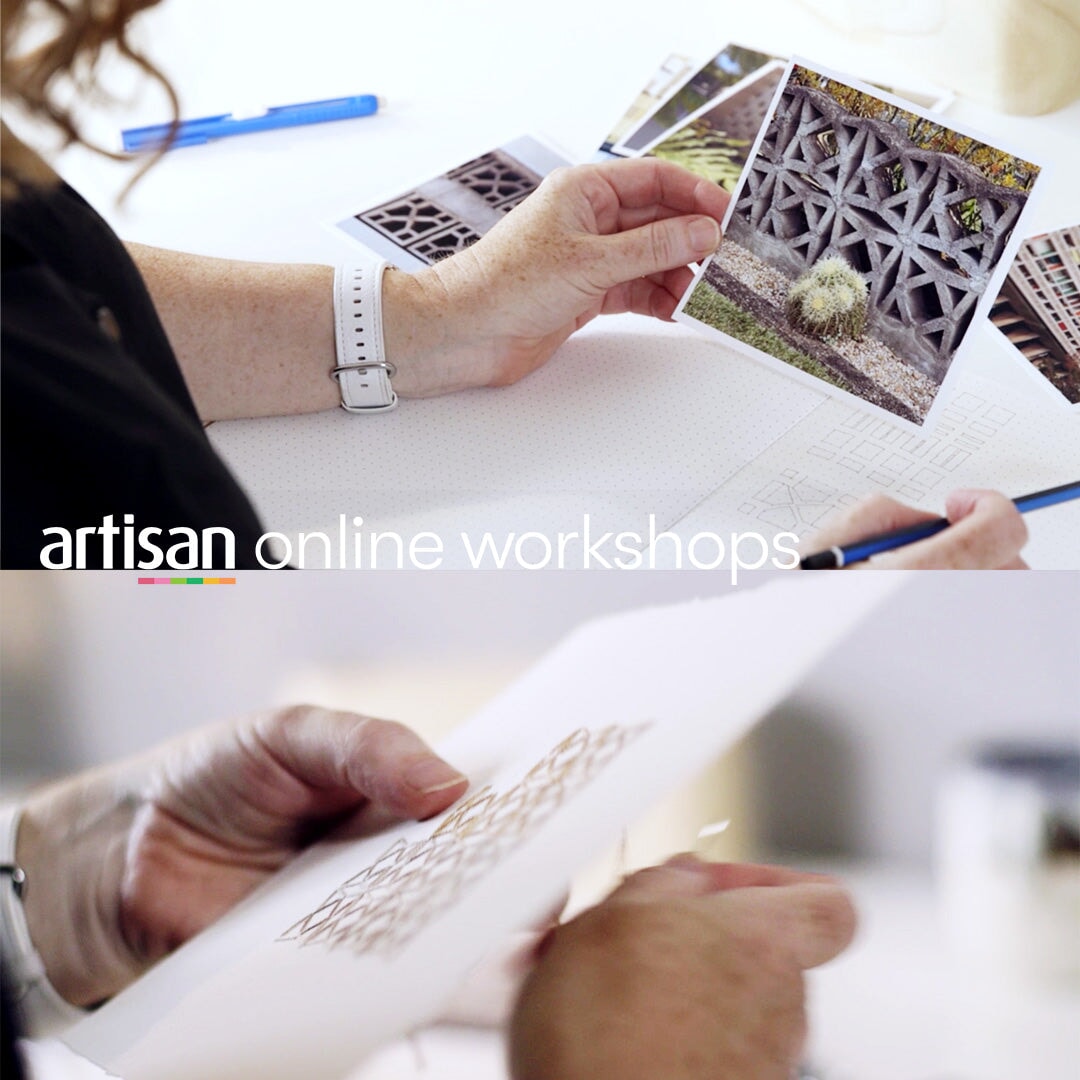 Liz Sofield - Geometric Stitch Patterns and Embroidery artisan 
