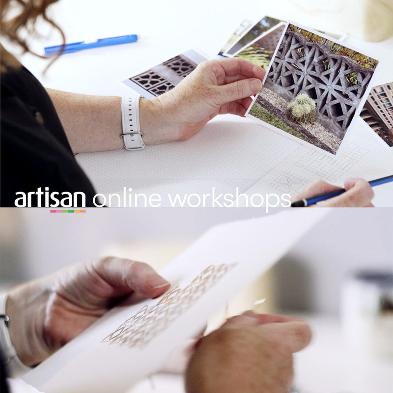 Liz Sofield - Geometric Stitch Patterns and Embroidery artisan 