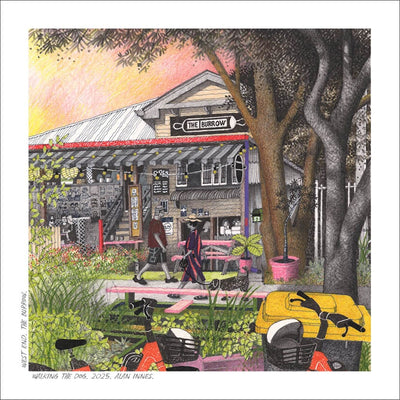 Jumbo Card Brisbane Cards Alan Innes West End. The Burrow. 