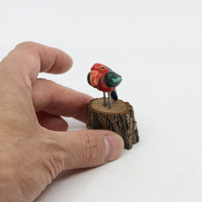 Mini-Bird Series Ceramics Green Bird Ceramics 