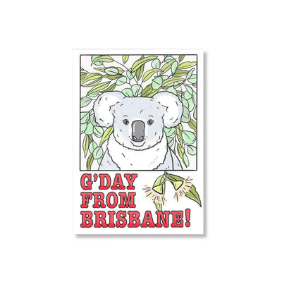 Busy Head - Postcards Cards Busy Head Koala 