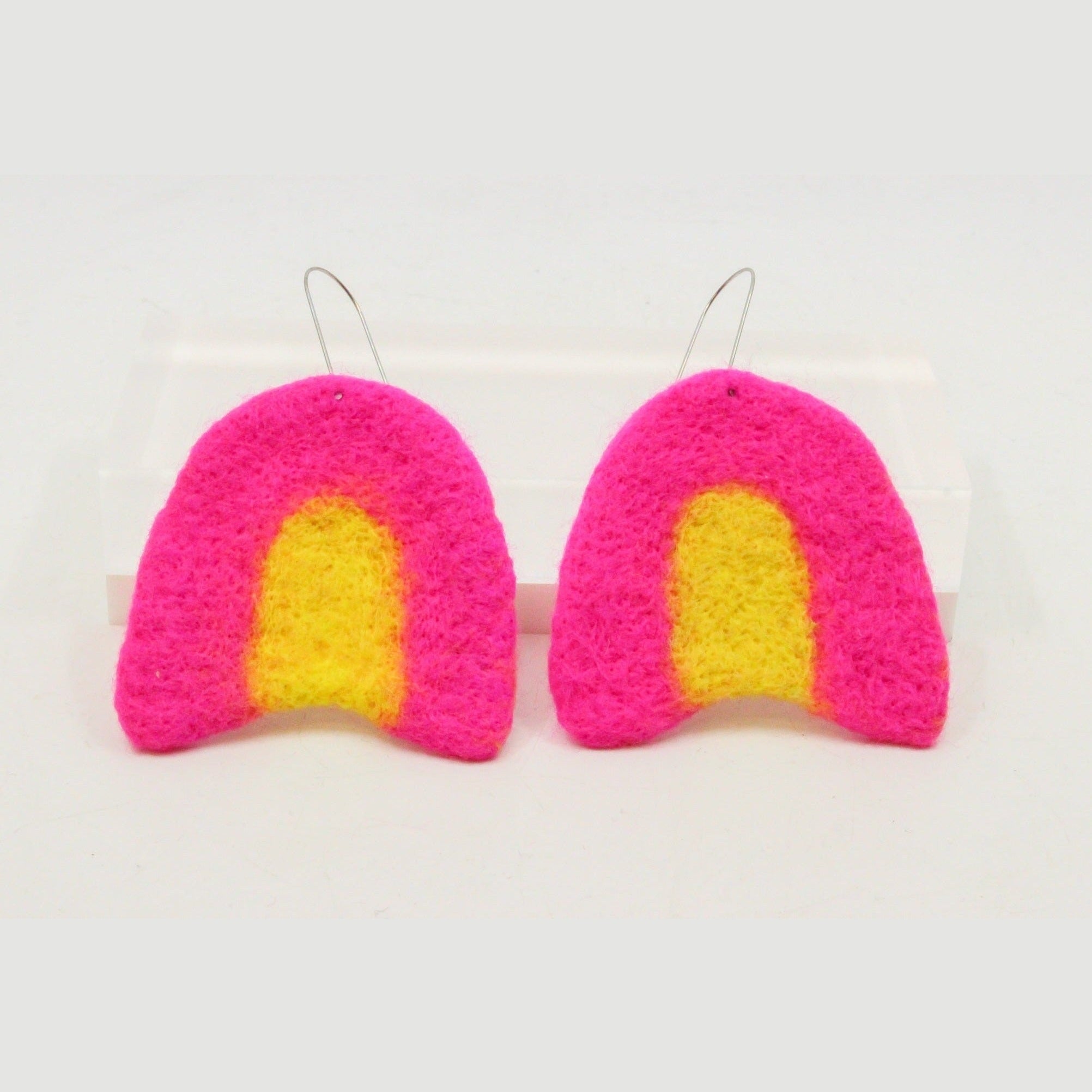 Felted Earrings (Various designs)