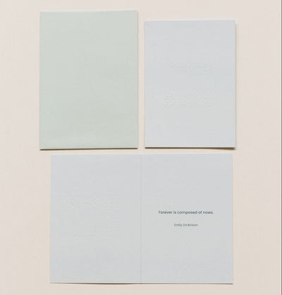 Braille Cards Cards Onegirlstudio Emily Dickinson Quote 