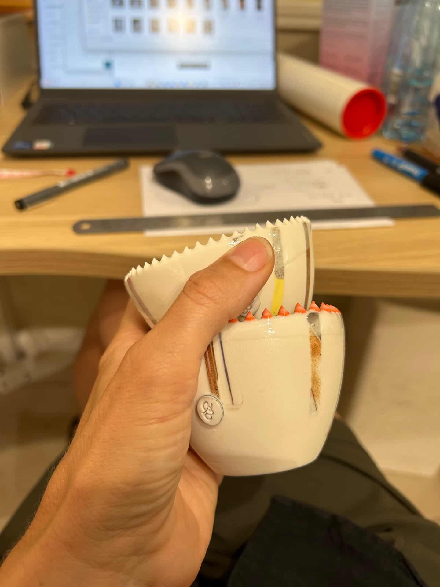 Lines Collection - Small Trinket Bowls Ceramics Julia Bramich 