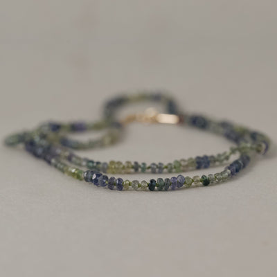 Filo Queensland Sapphire Necklace Jewellery Vermilion Jewellery 