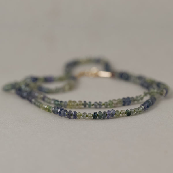 Filo Queensland Sapphire Necklace Jewellery Vermilion Jewellery 