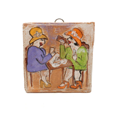 Ceramic Wall Tiles Sculpture & Art object Barbara George #6 