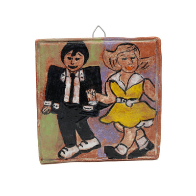 Ceramic Wall Tiles Sculpture & Art object Barbara George #7 