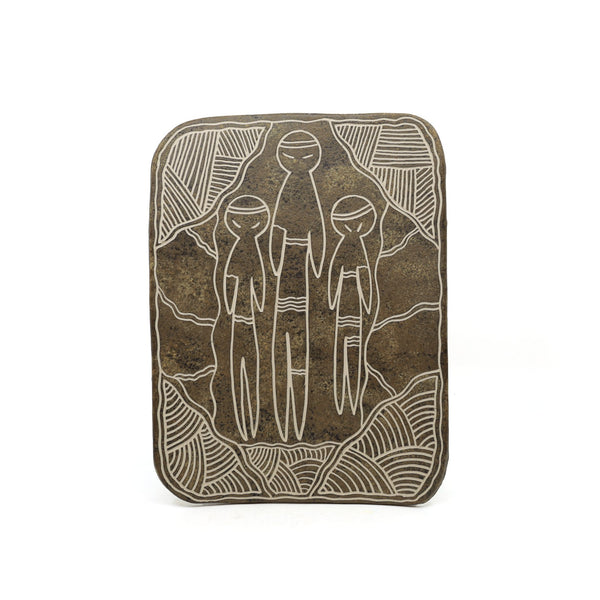 Laurence Gibson - Warru Warru Murruku (Men's Business) - 887-24 Ceramics Yalanji Arts 