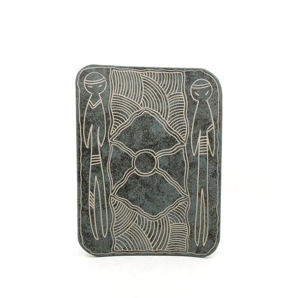 Laurence Gibson - Warru Warru Murruku (Men's Business) - 851-24 Ceramics Yalanji Arts 