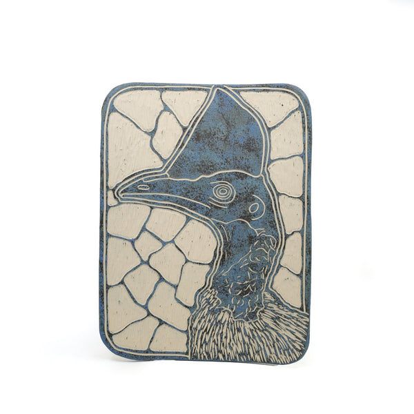 Vanessa Cannon - Kurranji (Cassowary) - 998-24 Ceramics Yalanji Arts 
