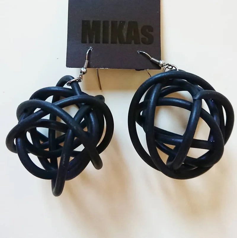 'Space' Earring - Pink / Red Jewellery MIKAs 