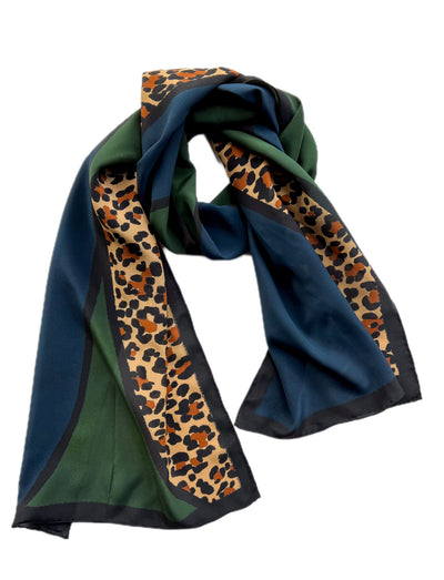 Midnight Leopard Textiles & Fibre Art Soul Silk 