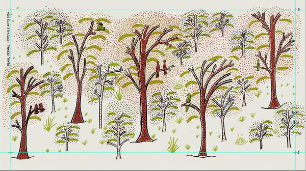Yugu (trees) Textiles & Fibre Art Hope Vale Arts & Cultural Centre 