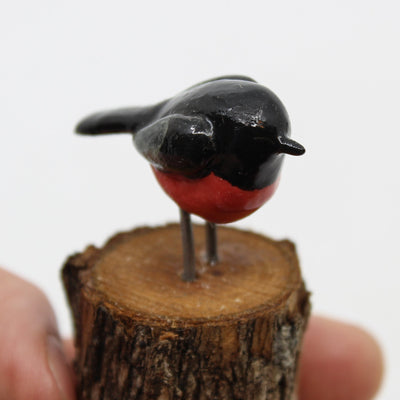 Mini-Bird Series Ceramics Green Bird Ceramics 