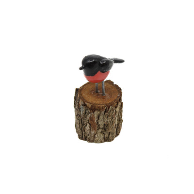Mini-Bird Series Ceramics Green Bird Ceramics Pink Robin 