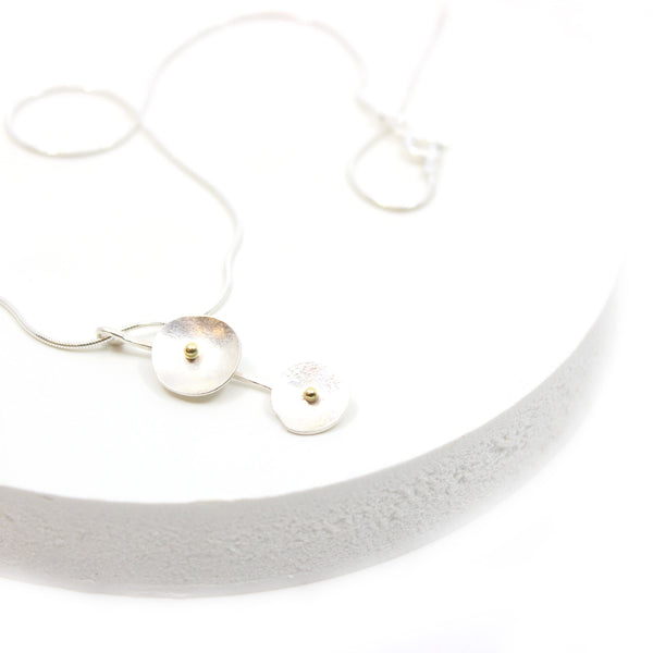 Double Lunar Pendant Jewellery Shimara Carlow 