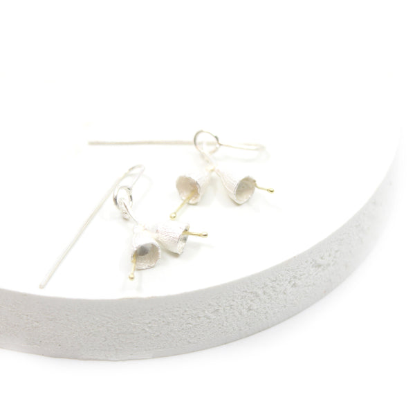 Double Bell Gum Nut Earrings Jewellery Shimara Carlow 