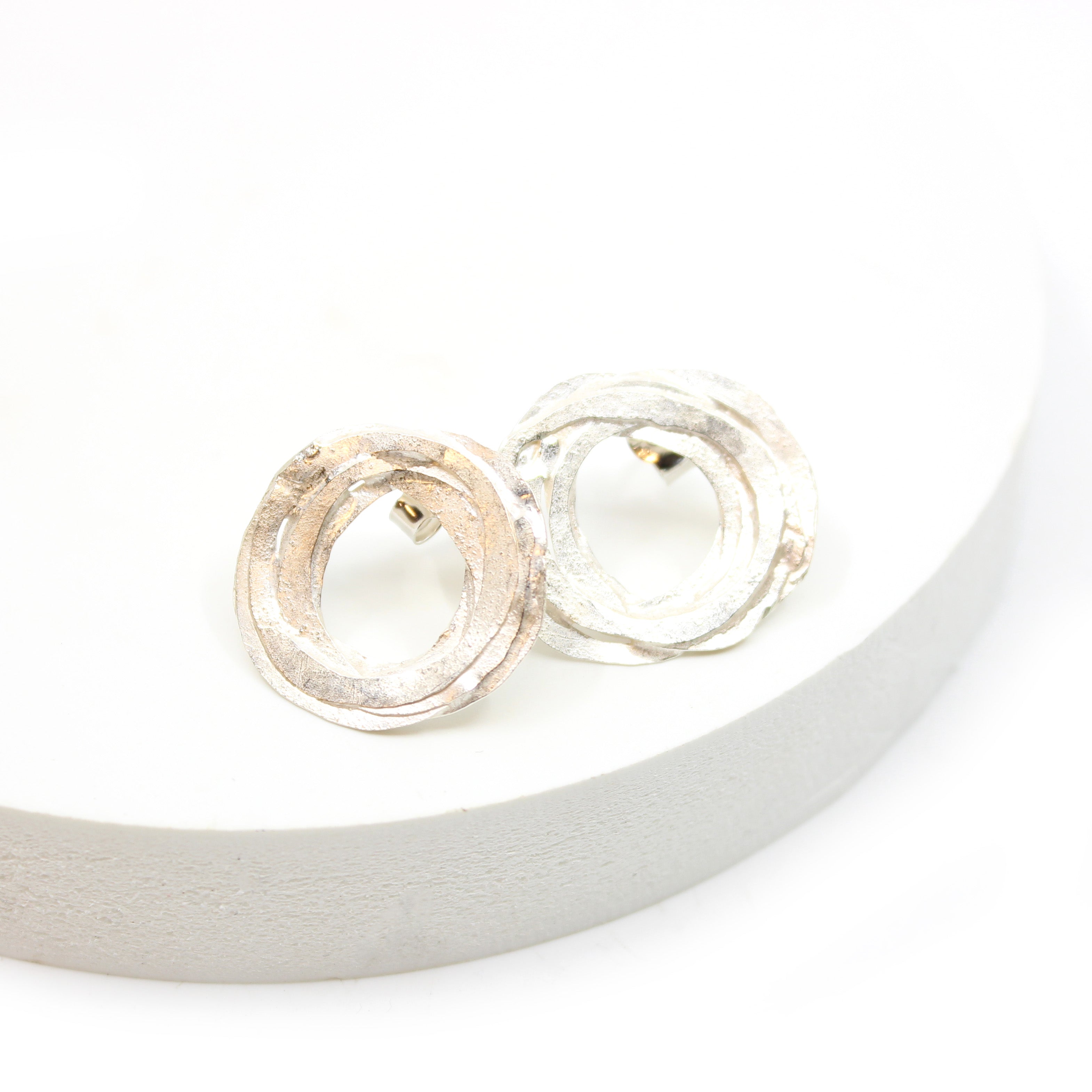 Silver Wrap Studs