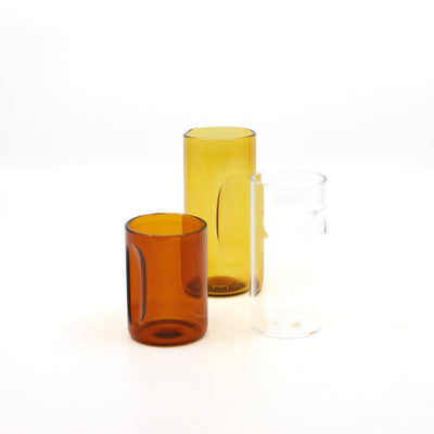 Jarred Wright Glass Sets Glass Jarred Wright Set 3 