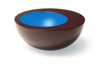 Walter's Bowl Wood HUSQUE Blue Wash 