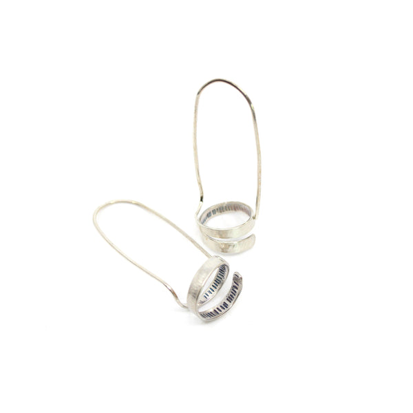 Swarf round chased inside Jewellery Alison McDonald 