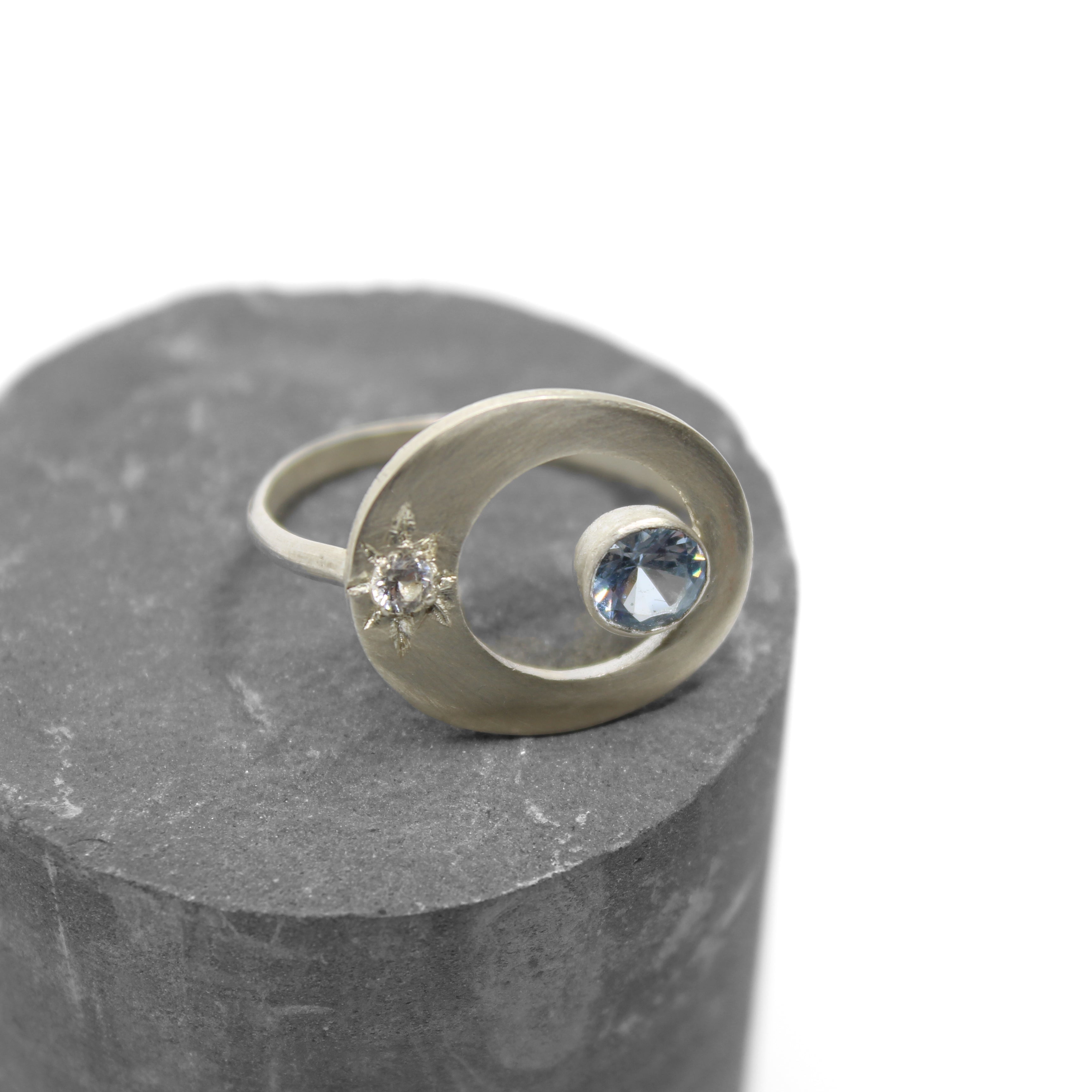 Floating ring Jewellery Ella Christine Designs 