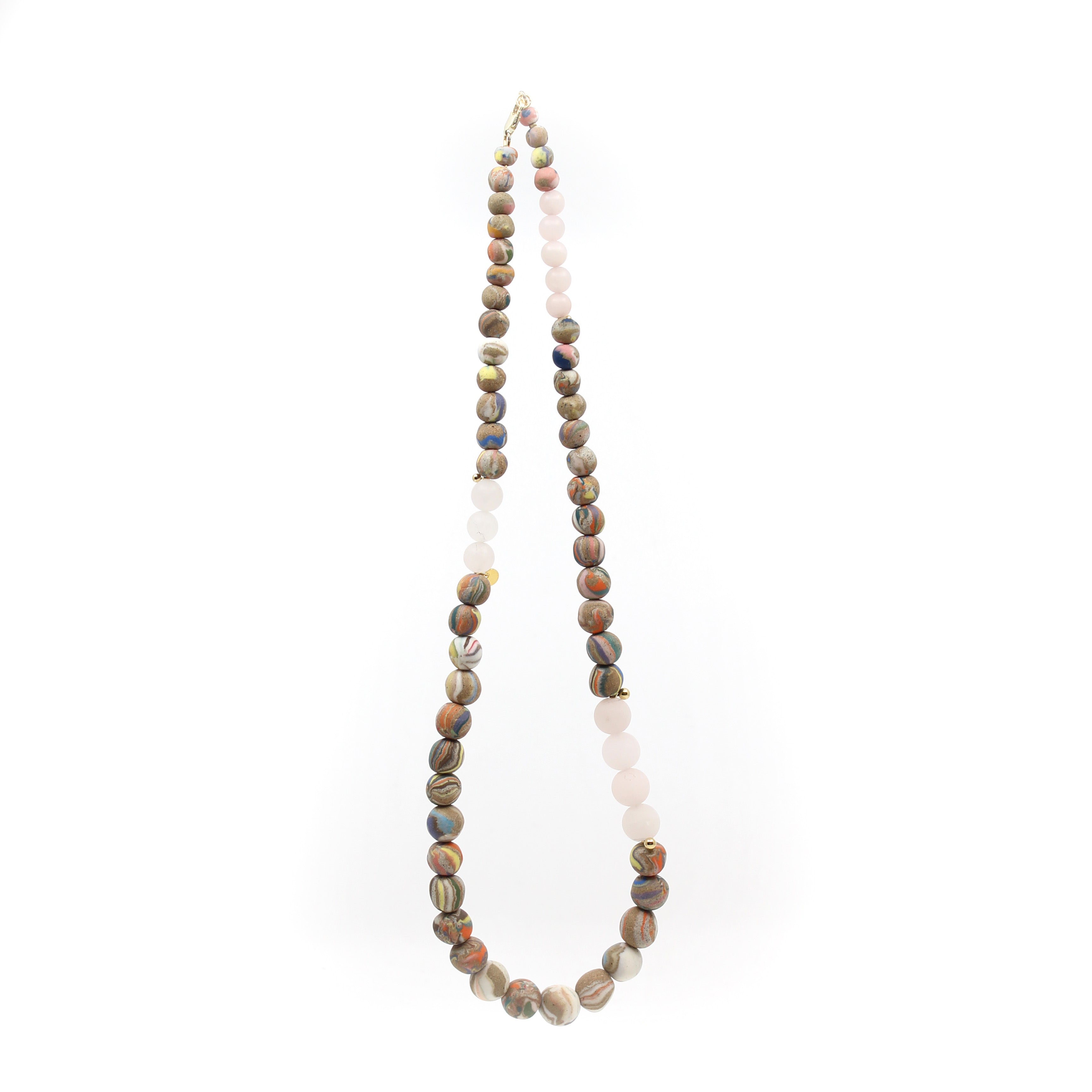 Petite Bead Nerikomi Necklace